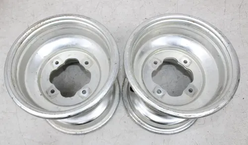 01-05 YAMAHA RAPTOR 660 FRONT RIGHT WHEEL WHEELS RIMS SET