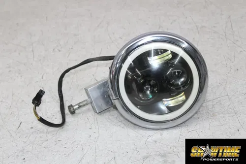 12-16 HARLEY-DAVIDSON DYNA WIDE GLIDE FXDWG SINGLE HEADLIGHT HEAD LAMP LIGHT
