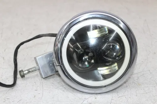 12-16 HARLEY-DAVIDSON DYNA WIDE GLIDE FXDWG SINGLE HEADLIGHT HEAD LAMP LIGHT