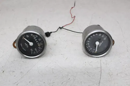 74 HARLEY-DAVIDSON SPORTSTER IRONHEAD 1000 GAUGES SPEEDOMETER RPM GAUGE SET