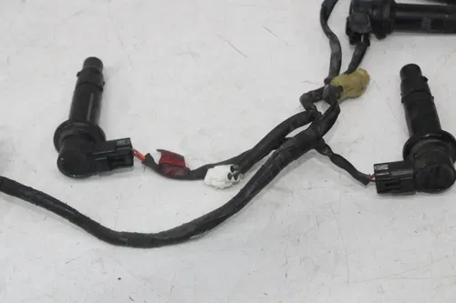 06-15 YAMAHA FZ1S IGNITION COILS COIL SPARK PLUG CAPS WIRE HARNESS