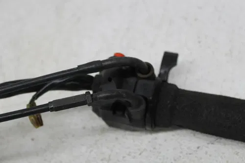 81 HONDA CBX1000 SUPER SPORT RIGHT CLIP ON HANDLE KILL OFF START SWITCH W/ GRIP