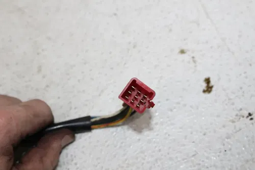 81 HONDA CBX1000 SUPER SPORT RIGHT CLIP ON HANDLE KILL OFF START SWITCH W/ GRIP