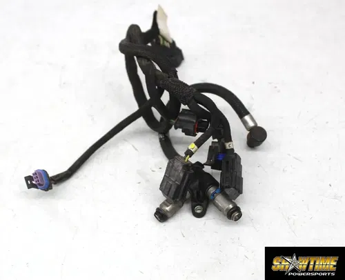 07-11 Harley-davidson Sportster Xl1200c gas Fuel Injector injectors rail harness