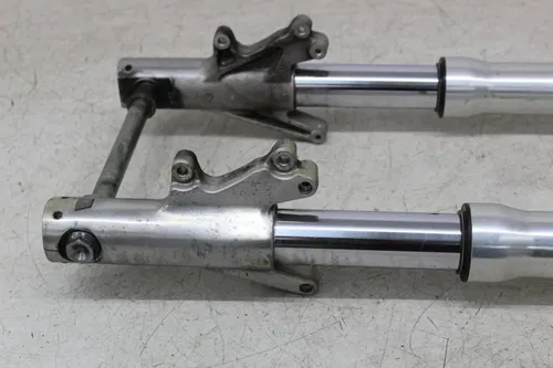 98 HONDA GL1500 C/2 VALKYRIE FRONT END FORKS TRIPLE TREE CLAMP FORK TUBES