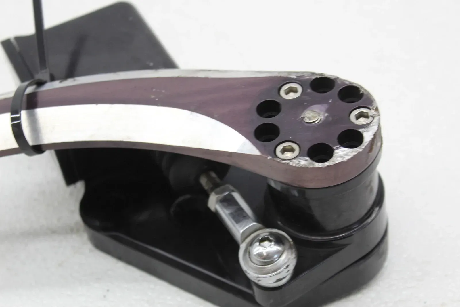 00-05 HARLEY SOFTAIL DEUCE FXSTD ACCUTRONIX FRONT FOOT PEG MOUNT BRAKE MASTER