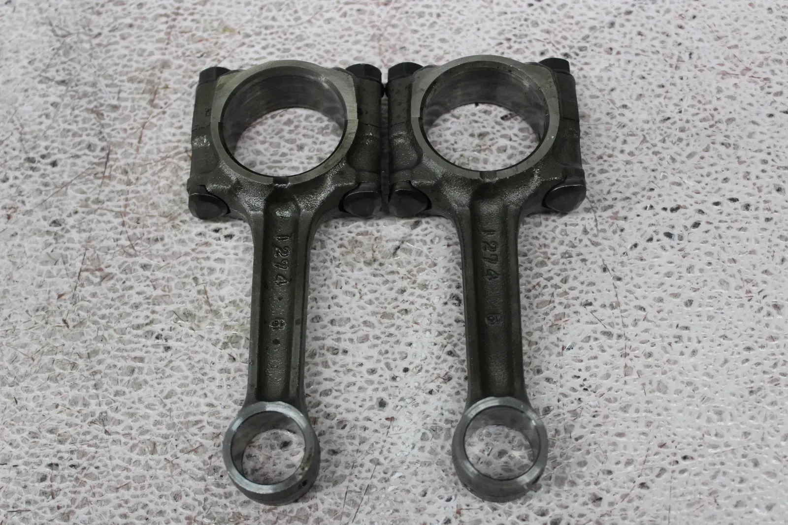 2005 KAWASAKI NINJA ZX12R ZX1200B ENGINE MOTOR BLOCK PISTON RODS