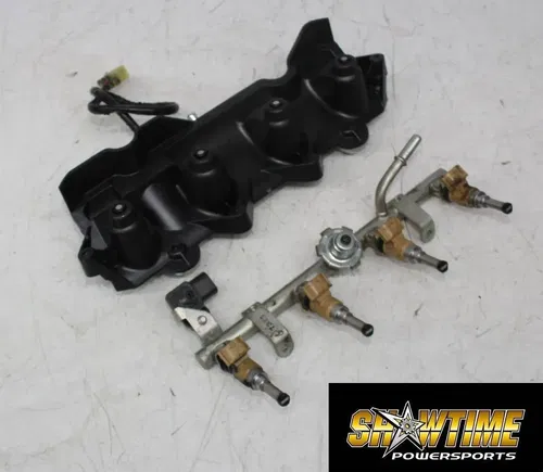 17-20 YAMAHA YZF R6 MAIN GAS FUEL INJECTORS RAIL SET