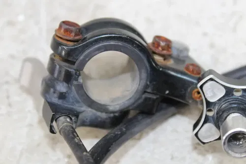 2007 SUZUKI RMZ250 AFTERMARKET CLUTCH PERCH MOUNT WITH LEVER, SHIFTER, THROTTLE