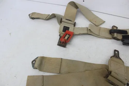 17 POLARIS RZR XP 1000 EPS DRAGONFIRE FRONT LEFT RIGHT SEAT BELT SET (READ)
