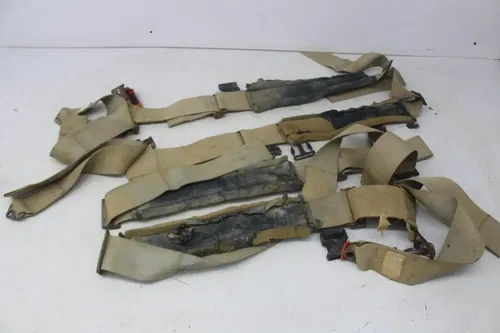 17 POLARIS RZR XP 1000 EPS DRAGONFIRE FRONT LEFT RIGHT SEAT BELT SET (READ)