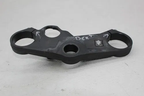 17-23 SUZUKI GSXR1000 FORKS UPPER TRIPLE TREE CLAMP (READ)