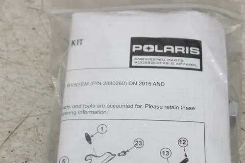 14-20 POLARIS RZR S4 900 PLOW MOUNT GLACIER PRO ASSEMBLY KIT