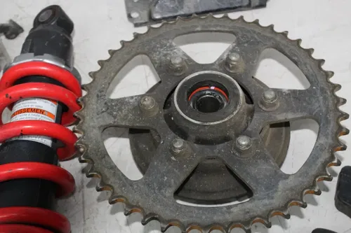 09-11 KAWASAKI NINJA 650 EX650 PARTS HARDWARE SPROCKET SHOCK CLUTCH PERCH AXLE