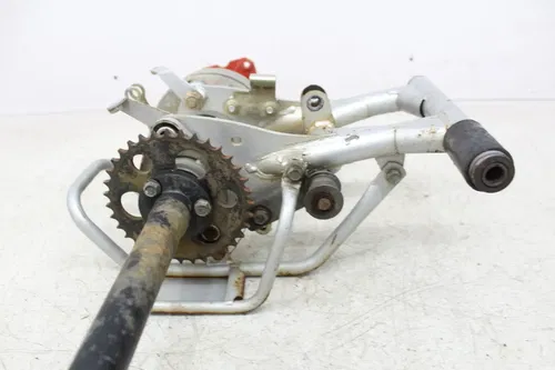 06 POLARIS PREDATOR 90 REAR AXLE BACK WHEEL PIVOT BOLT SHAFT HUB SPROCKET ASSEM