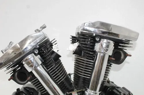 99-03 YAMAHA ROAD STAR XV1600 ENGINE MOTOR HEAD CASES CRANK STRONG RUNNER TESTED
