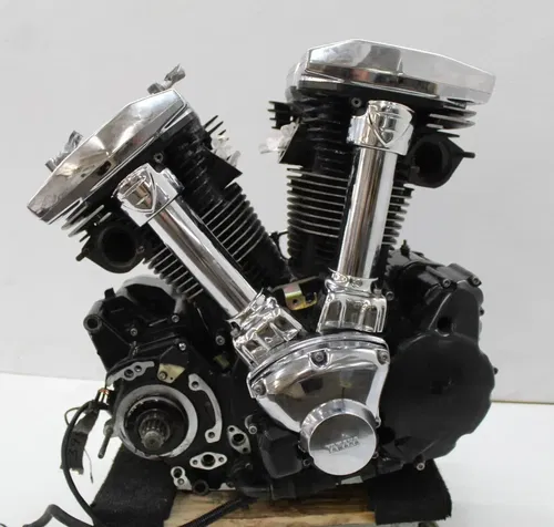 99-03 YAMAHA ROAD STAR XV1600 ENGINE MOTOR HEAD CASES CRANK STRONG RUNNER TESTED
