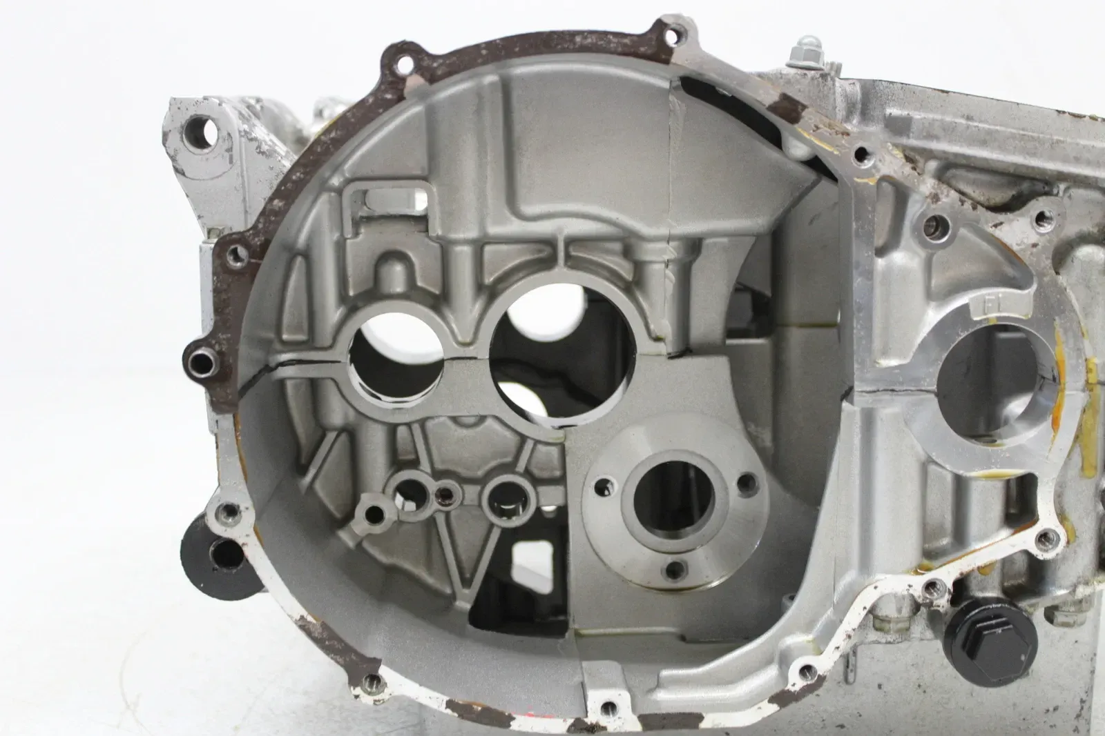 1996 KAWASAKI VULCAN 500 EN500A ENGINE MOTOR CRANKCASE CRANK CASES BLOCK