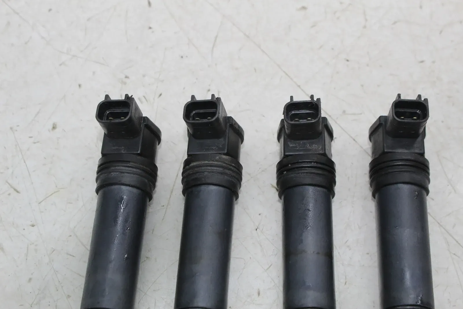 03-04 HONDA CBR600RR IGNITION COILS COIL SPARK PLUG CAPS SET