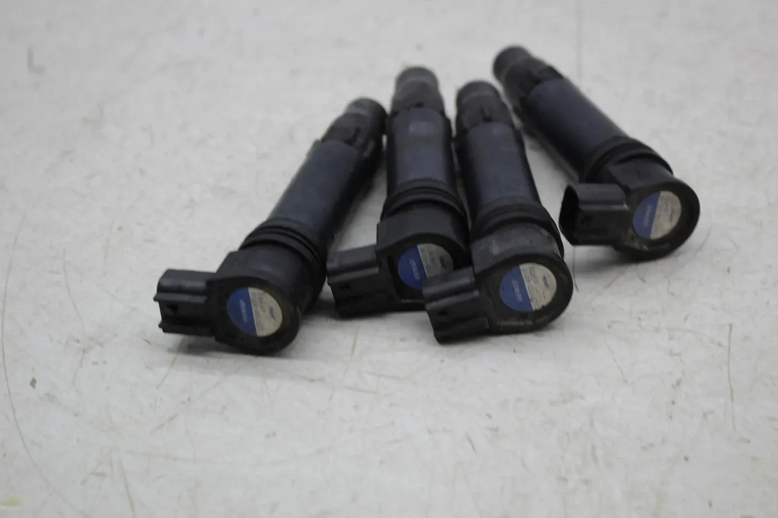 03-04 HONDA CBR600RR IGNITION COILS COIL SPARK PLUG CAPS SET