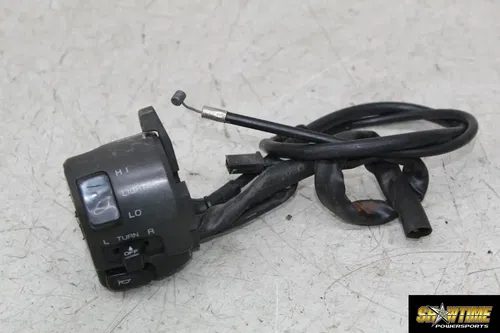 96-03 KAWASAKI NINJA ZX7R LEFT CLIP ON HANDLE HORN SIGNALS SWITCH (SEE DESCP)