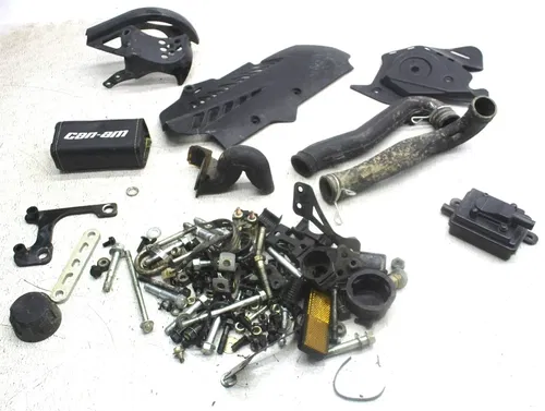 2012 CAN-AM DS 90 X PARTS HARDWARE NUTS BOLTS SIDE COVER BAR PAD INTAKE TUBE