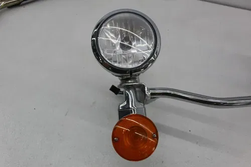 07-11 HARLEY-DAVIDSON ELECTRA GLIDE FLHTCUI FRONT HEAD FOG LIGHT SIGNAL BAR