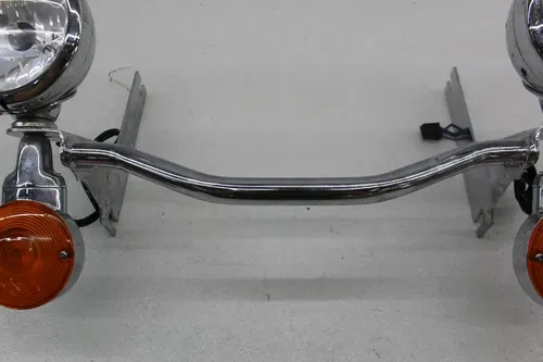 07-11 HARLEY-DAVIDSON ELECTRA GLIDE FLHTCUI FRONT HEAD FOG LIGHT SIGNAL BAR