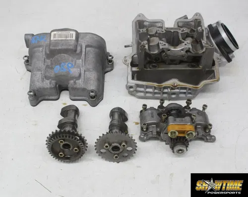 12-16 Can-am Spyder Rs Roadster Engine rear Cylinder Head cams valves (read)