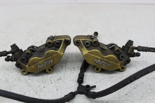 00-01 HONDA CBR929RR RIGHT LEFT FRONT BRAKE CALIPER SET PAIR CALIPERS