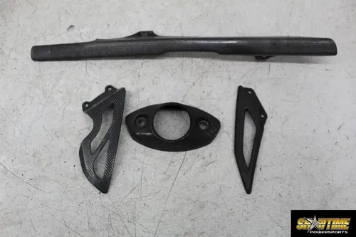 06-08 TRIUMPH DAYTONA 675 CARBON FAIRING COWL TRIM COVER PANEL KIT SET