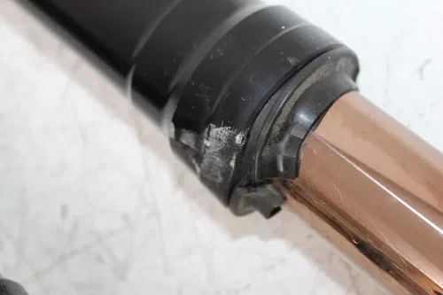 06-07 SUZUKI GSXR750 GSXR 750 FRONT END FORKS TUBES FOR PARTS BENT