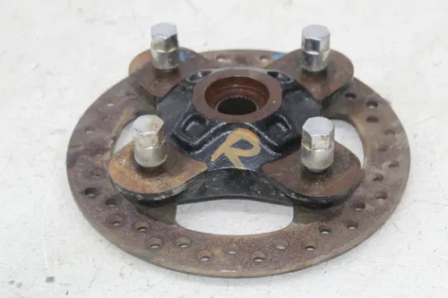 22 POLARIS RZR XP 1000 REAR BACK WHEEL RIGHT HUB ROTOR