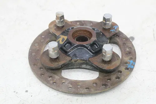 22 POLARIS RZR XP 1000 REAR BACK WHEEL RIGHT HUB ROTOR