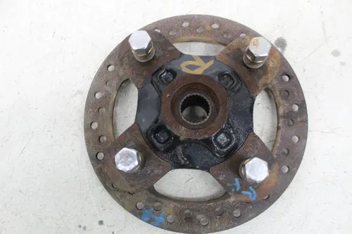 22 POLARIS RZR XP 1000 REAR BACK WHEEL RIGHT HUB ROTOR