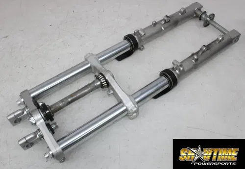01-05 SUZUKI BANDIT 1200 GSF1200 FRONT FORKS TRIPLE TREE CLAMP FORK TUBES (NICE)