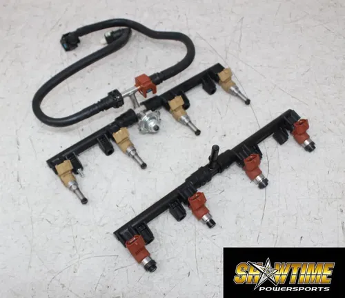15-19 YAMAHA YZF R1 GAS FUEL PRIMARY SECONDARY INJECTOR INJECTORS W/ RAIL