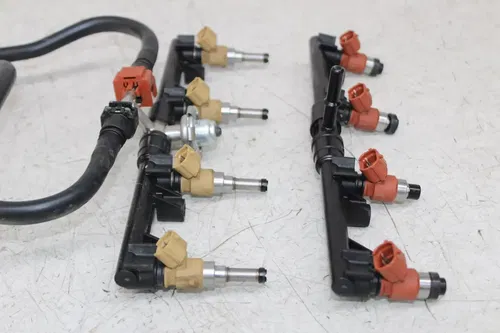 15-19 YAMAHA YZF R1 GAS FUEL PRIMARY SECONDARY INJECTOR INJECTORS W/ RAIL