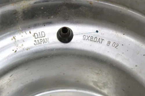 02 HONDA SPORTRAX 400 TRX400EX ITP FRONT REAR BACK WHEELS RIMS SET (SEE DESCP)