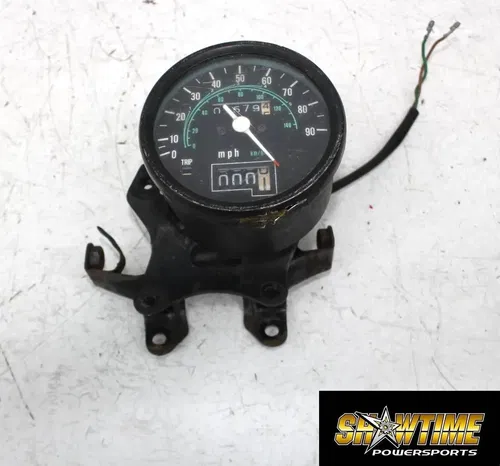 80 HONDA XL250 SPEEDO TACH GAUGES DISPLAY CLUSTER SPEEDOMETER TACHOMETER (READ)