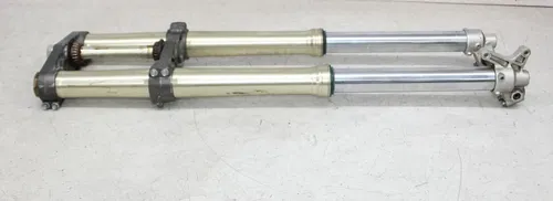 17 YAMAHA YZ125 FRONT END FORKS TRIPLE TREE CLAMP FORK TUBES (NICE)