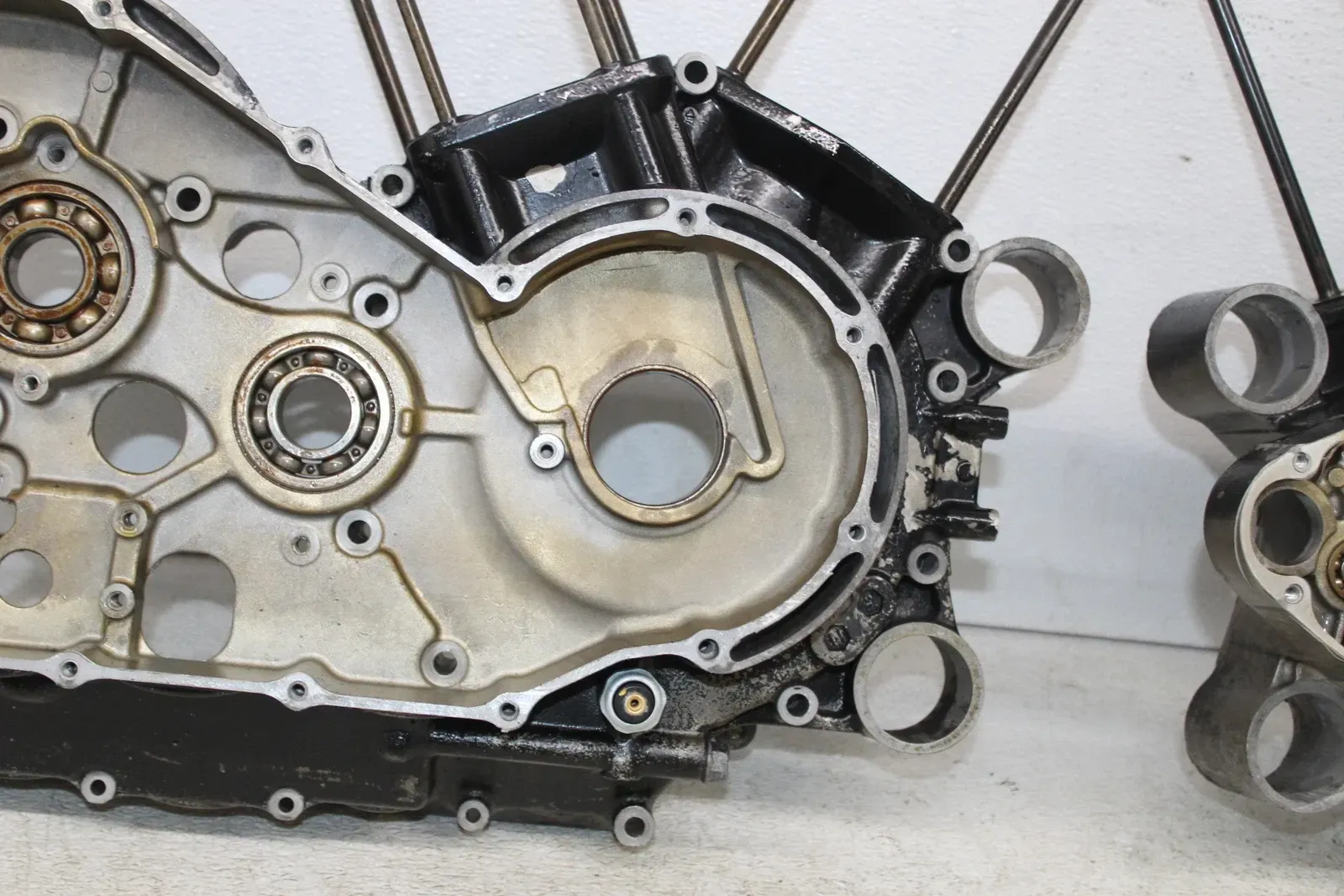 2003 Honda VTX1800C Cast ENGINE MOTOR CRANKCASE CRANK CASES BLOCK