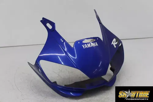 99-02 YAMAHA YZF R6 FRONT UPPER NOSE FAIRING COWL SHROUD 5EB-W283G-50-4X
