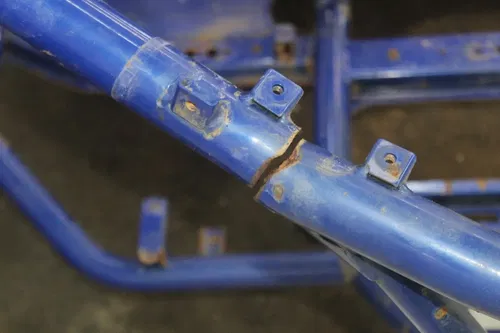 16 YAMAHA YXZ1000R FRAME CHASSIS STPSS (SEE DESCP)