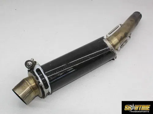 01-02 YAMAHA YZF R6 DANMOTO EXHAUST PIPE MUFFLER SLIP ON CAN SILENCER (READ)