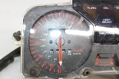 1983 HONDA V45 INTERCEPTOR VF750F SPEEDO TACH GAUGES DISPLAY CLUSTER DAMAGED