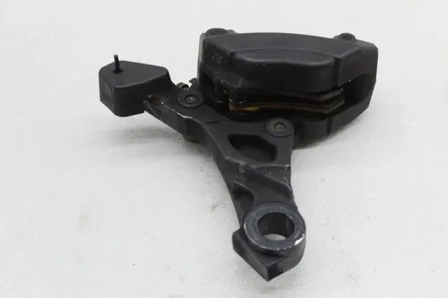 07-11 HARLEY-DAVIDSON STREET GLIDE FLHX REAR BACK BRAKE CALIPER W MOUNT BRACKET