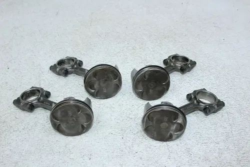 2000 YAMAHA YZF R1 ENGINE MOTOR BLOCK PISTONS (4 PCS)