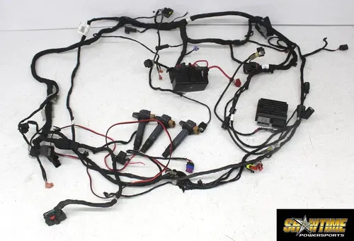 19-21 Can-am Ryker 600 Main Engine motor Wiring Harness rectifier coils (read)