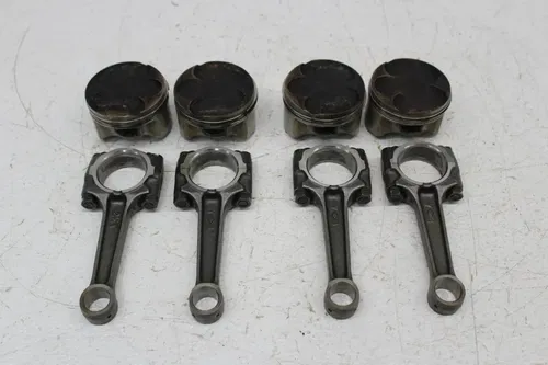 1987 YAMAHA FZ700 ENGINE MOTOR BLOCK PISTON W/ RODS